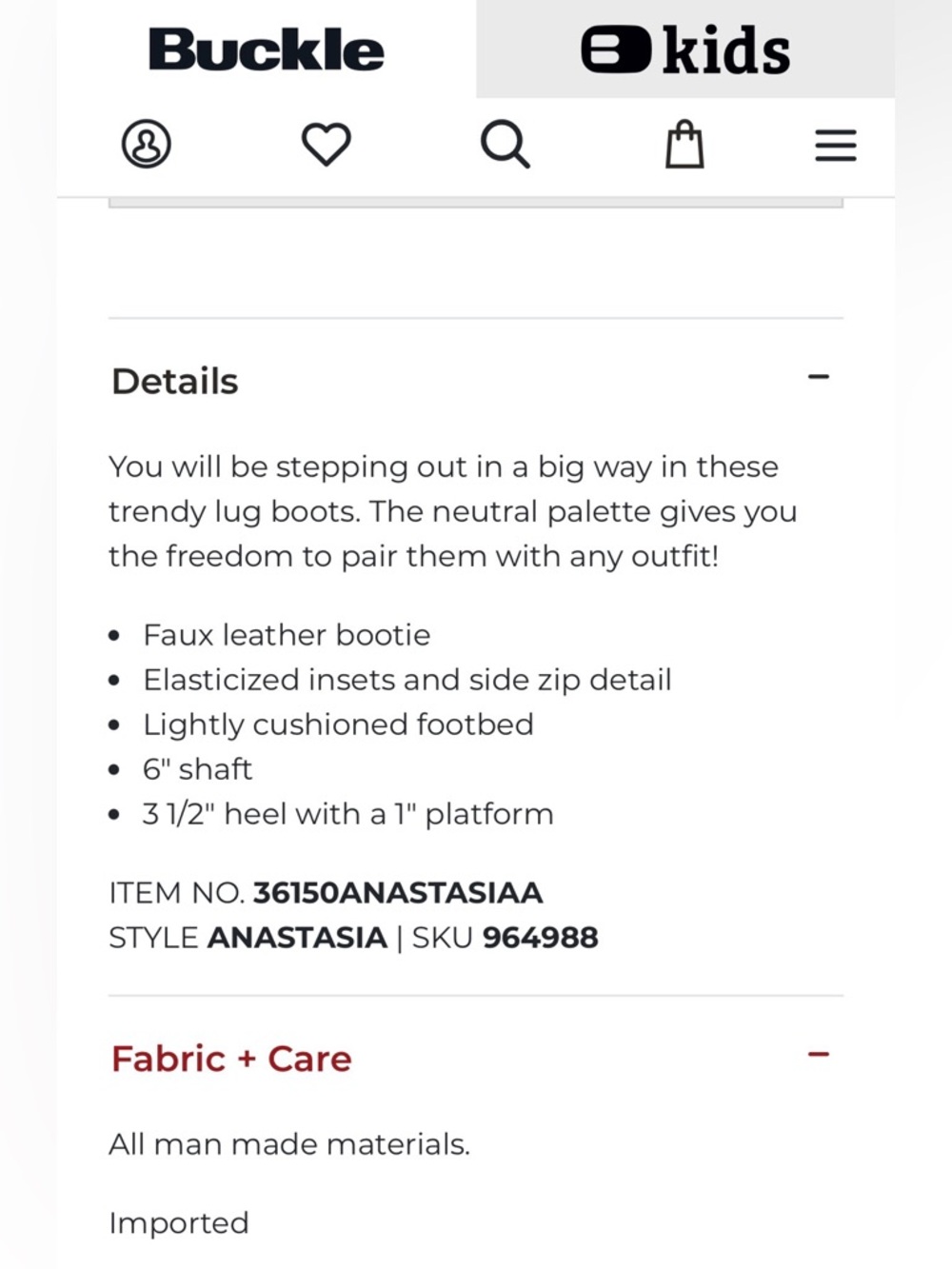 Oasis Society California Anastasia Lug Chelsea Boot- Beige - Picture 6 of 15